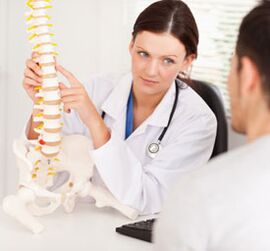 Ursachen der Osteochondrose