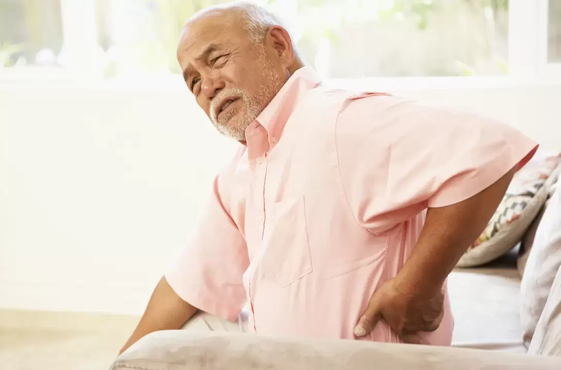 Rückenschmerzen mit lumbaler Osteochondrose
