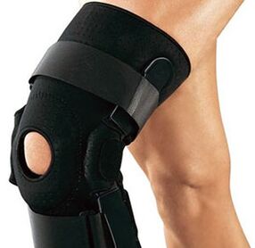 Bei Arthrose ist es notwendig, das erkrankte Kniegelenk mit einer Orthese zu fixieren