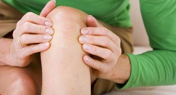 Symptome von Arthritis