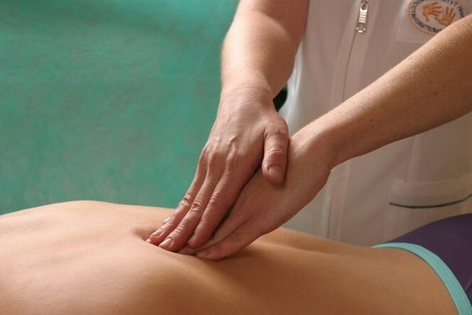 Massage für Osteochondrose